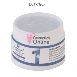 Gel UV / LED FSM Sculpting Gel de constructie, 15ml - 01 Transparent (Clear)